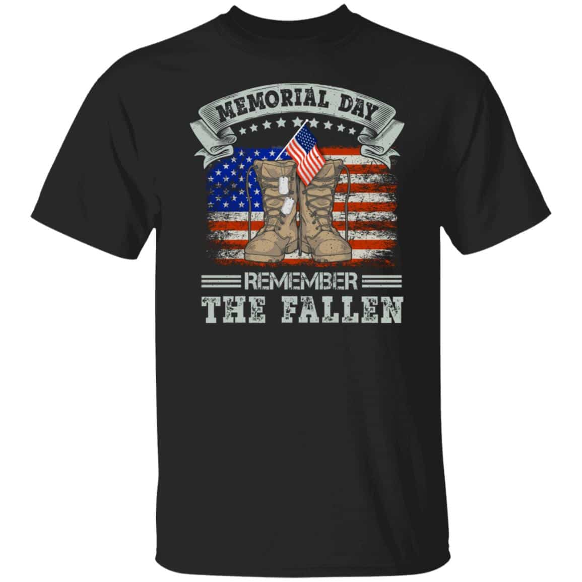 3Th. Memorial Day Remember(6), Black, Unisex T-Shirt 3Th. Memorial Day Remember(6), Black, Unisex T-Shirt