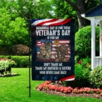 2Th. Memorial Day Is For Them Flag (30x40) Garden Flag Mockup 2