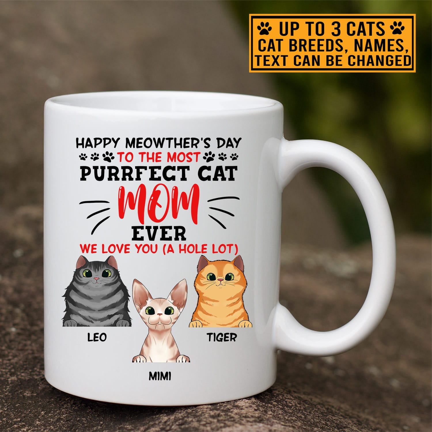 4VT. Happy Meowther's Day mug mk3