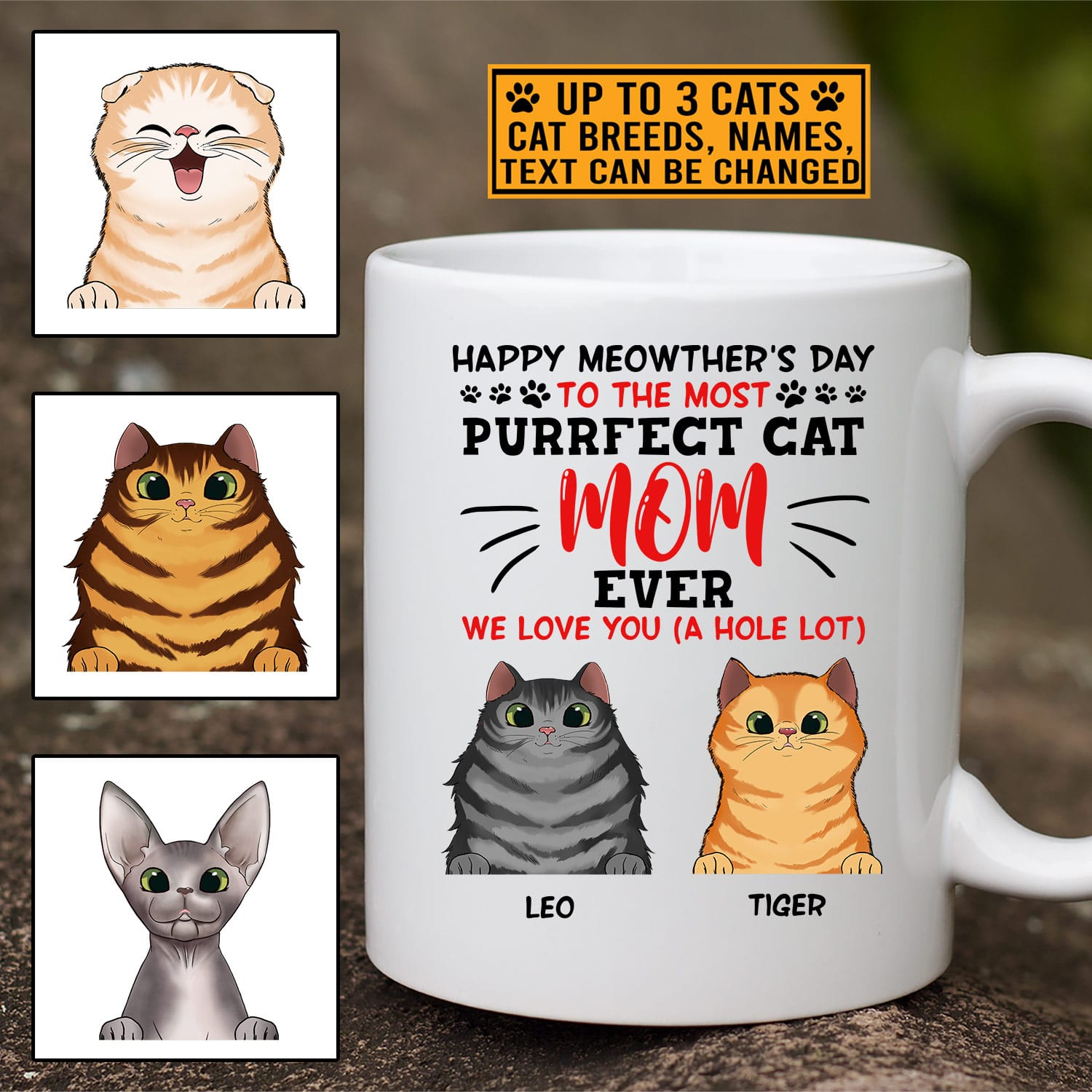 4VT. Happy Meowther's Day mug mk4