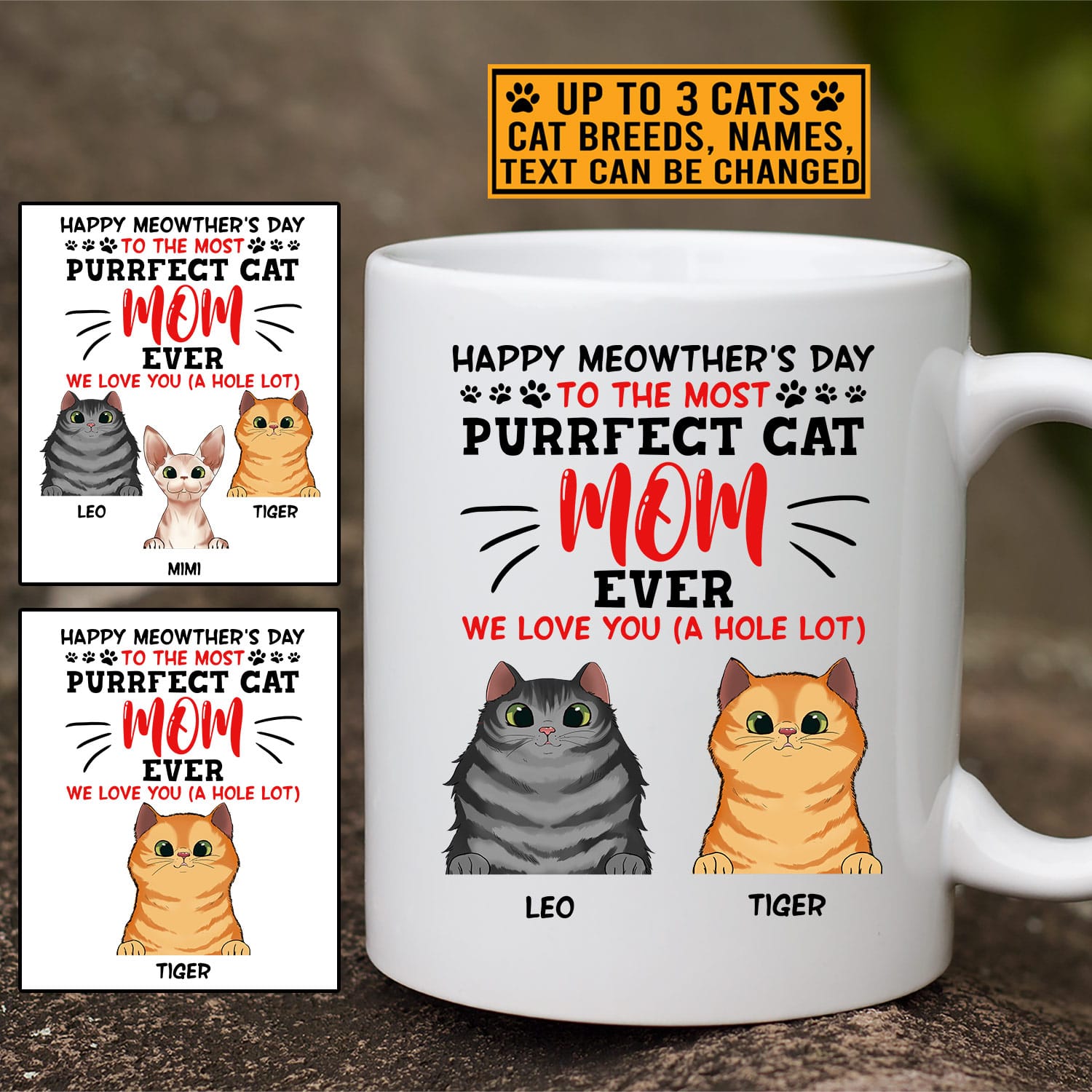 4VT. Happy Meowther's Day mug mk6