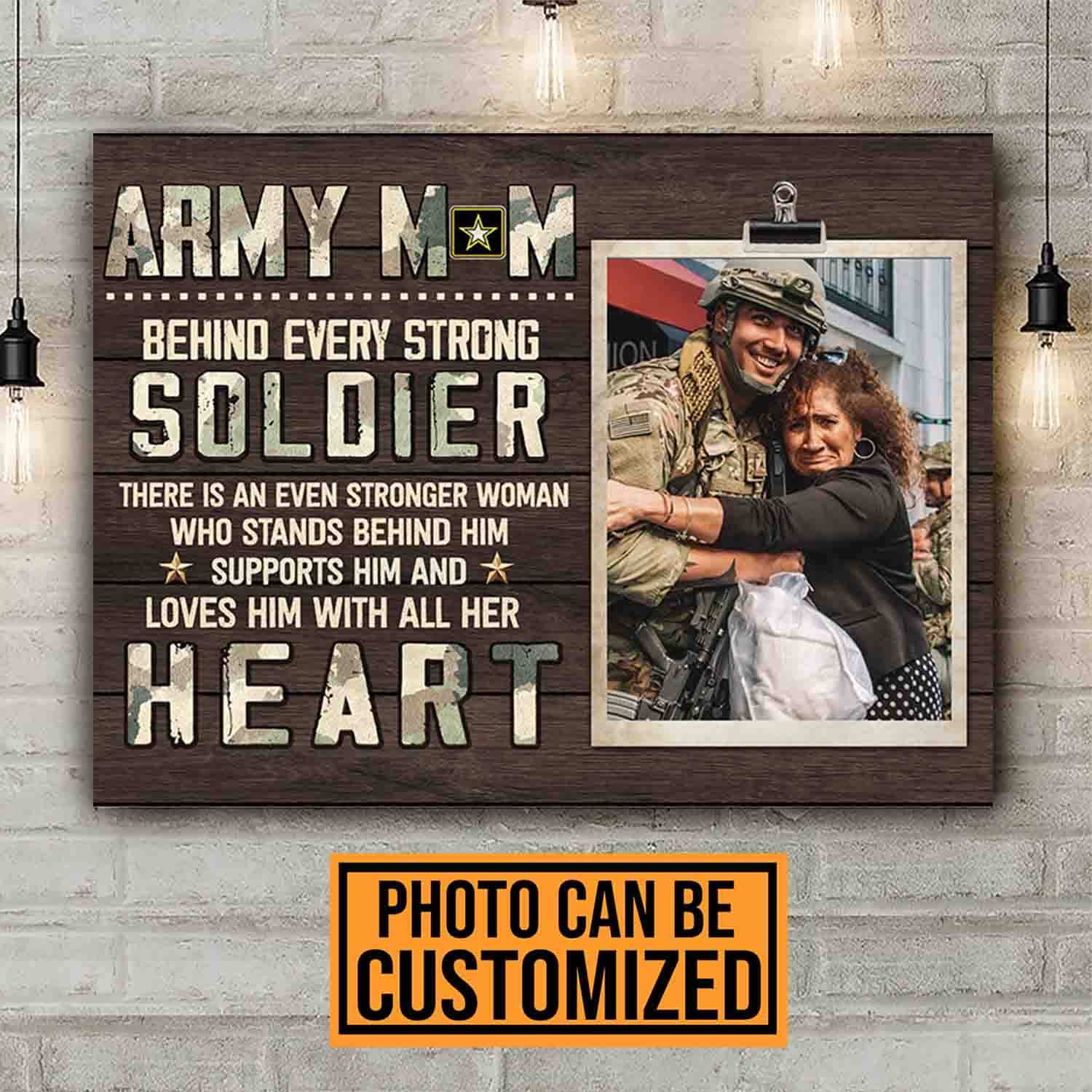 6VT. Army Mom Behind Every canvas mk1