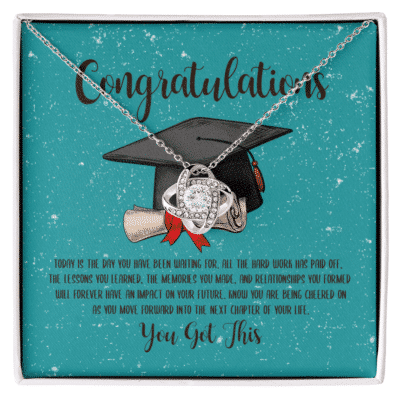 Congratulations Today Is The Day You Have Been Waiting For You Got This Graduation Senior Pendant Necklace