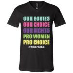 3005 Unisex Jersey SS V-Neck T-Shirt, Black, V-Neck T-Shirt