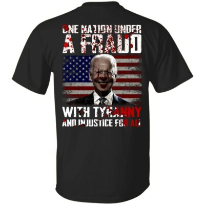 2VT. Biden Clown One Nation 2, Black, Unisex T-Shirt