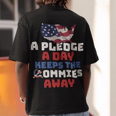 Alternative view of A Pledge a Day to Keep the Commies Away