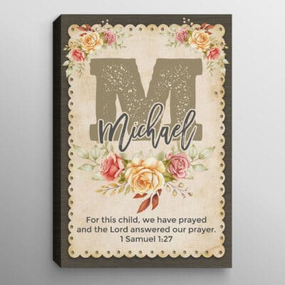 0.75'' Framed Canvas