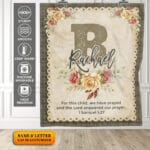 1. For a Child Lord Blanket (Features Mockup)