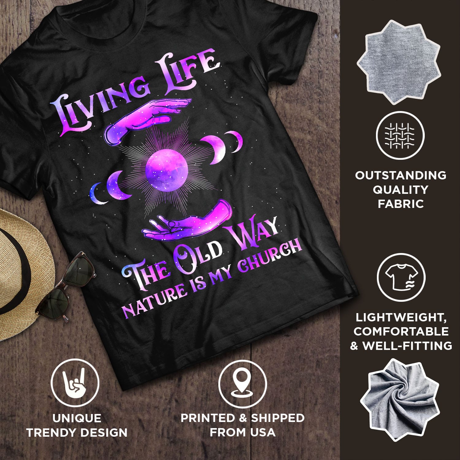 4VT. Living Life The Old Way shirt mk1