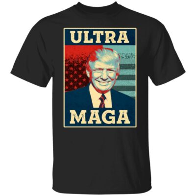1. Ultra MAGA (Tee) 3, Black, Unisex T-Shirt