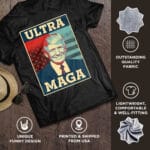 1. Ultra MAGA (T-shirt Features Mockup 2)