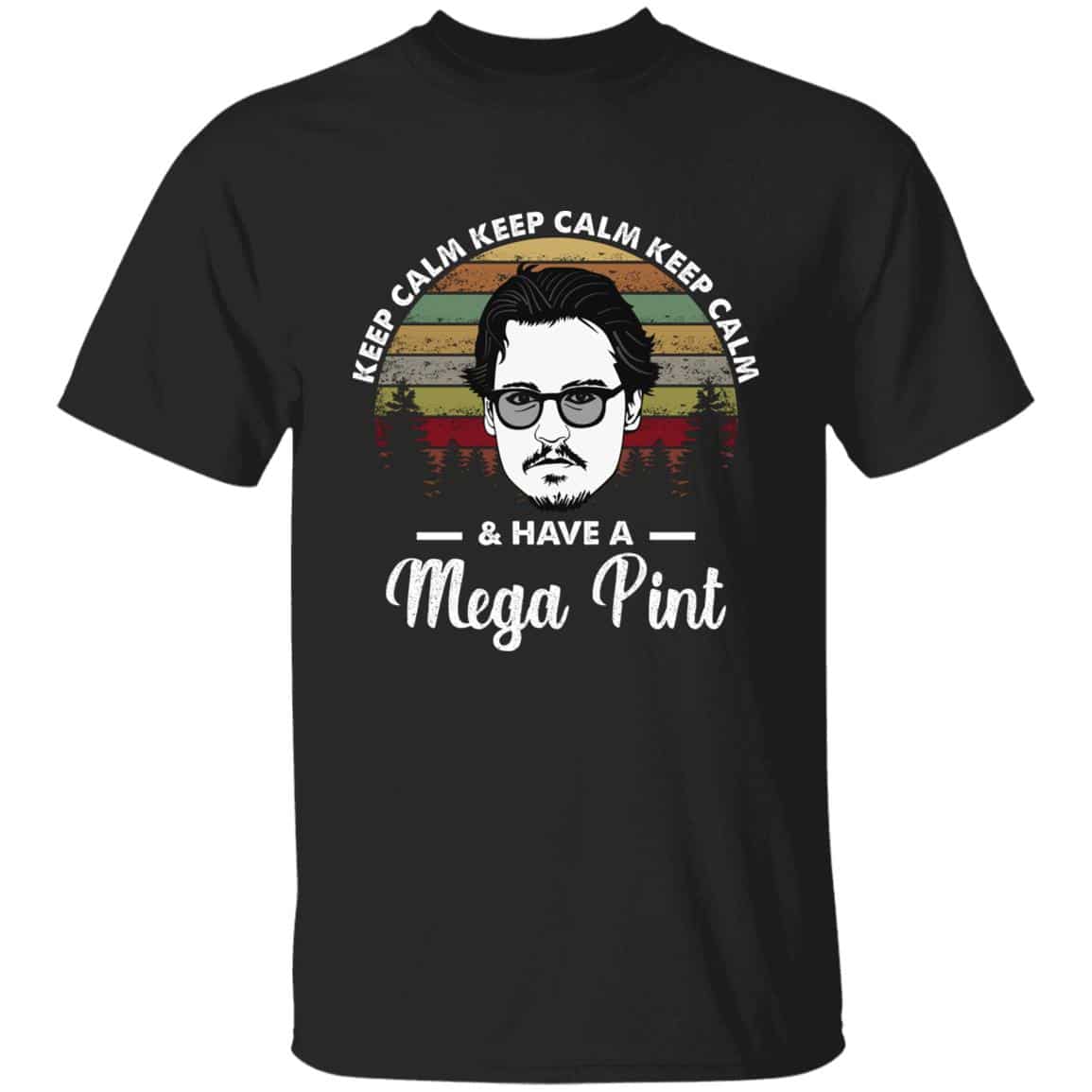 7O. Keep Calm 3, Black, Unisex T-Shirt 7O. Keep Calm 3, Black, Unisex T-Shirt