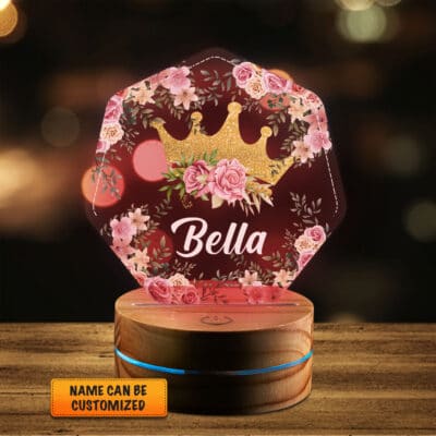 Personalized Name Baby Night Light - Baby Light for Girls Boys with Name - Custom Gift for Baby - Led Light for Baby