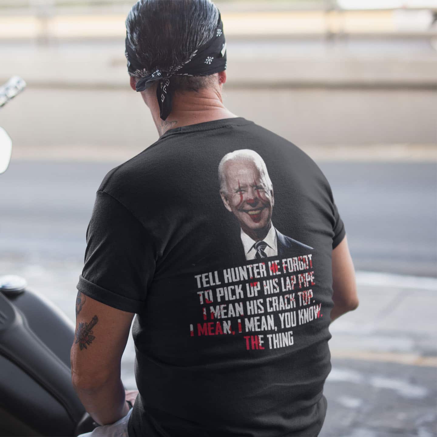 5VT. Biden Tell Hunter back shirt mk2