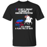 1VT. DC Is Not A Swamp, Black, Unisex T-Shirt