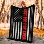 4. Best Pop Pop Ever Blanket Blanket Mockup 7