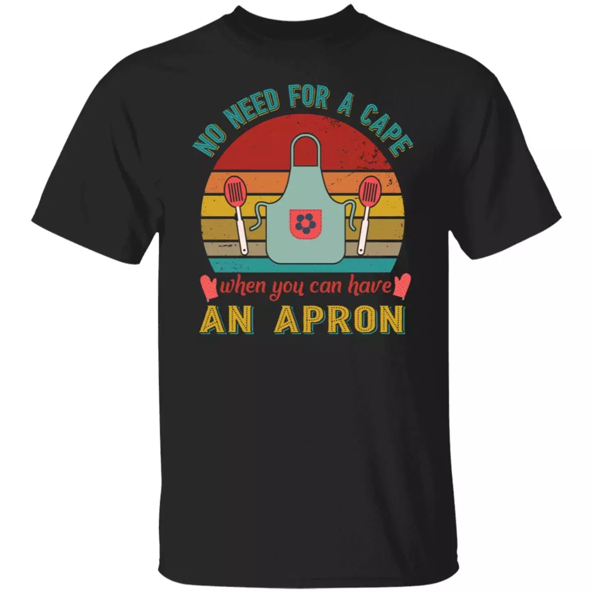 3Th. Have An Apron 4, Black, Unisex T-Shirt