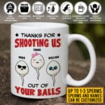 3VT. Thanks For Shooting Me mug mk3