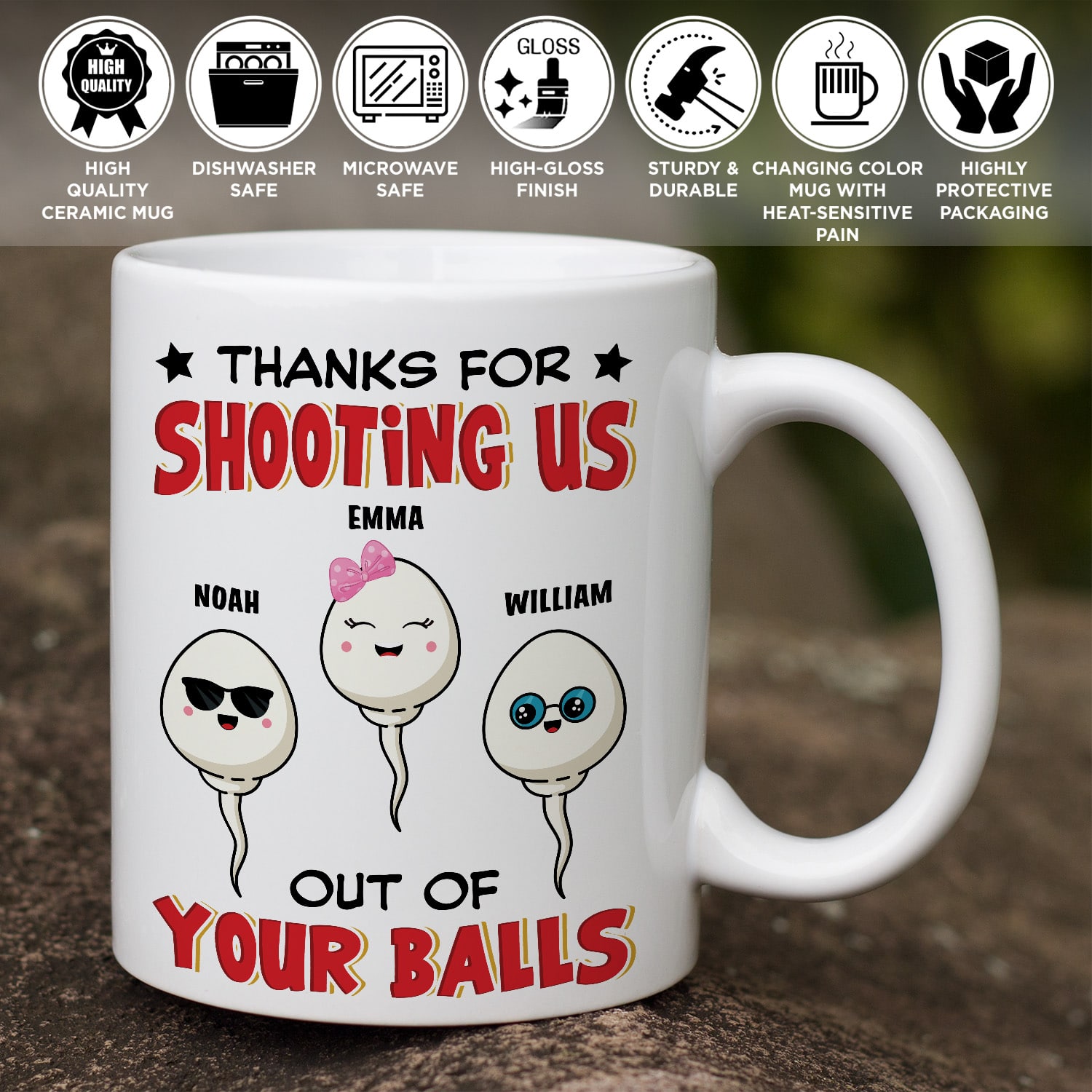 3VT. Thanks For Shooting Me mug mk5