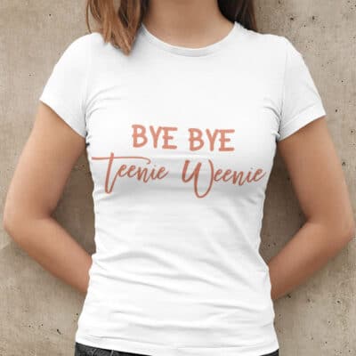 Alternative view of Bye Bye Teenie Friend Divorcement Celebration Bestie T-shirt