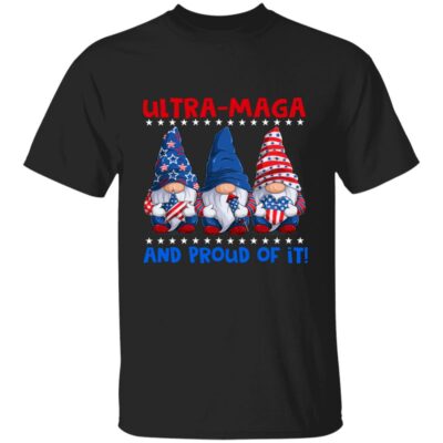 3VT. Gnome Ultra Maga 3, Black, Unisex T-Shirt