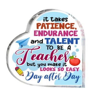 Heart Acrylic Plaque