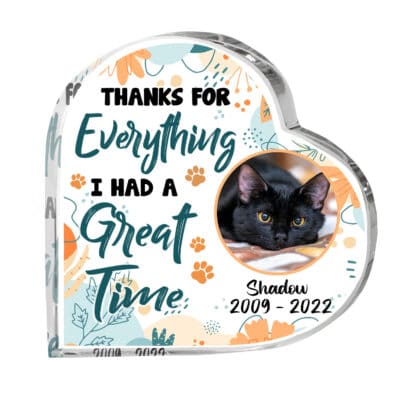 Heart Acrylic Plaque