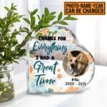 1VT. Thanks For Everything Plaque mk2