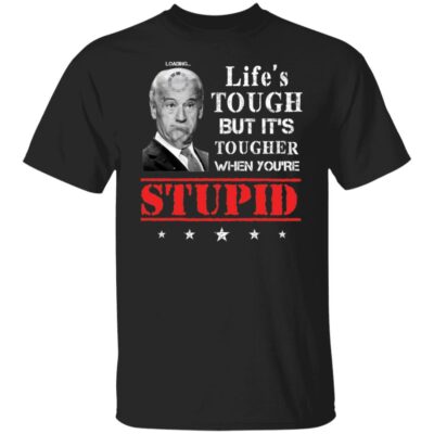 4VT. Biden Life's Tough 3, Black, Unisex T-Shirt