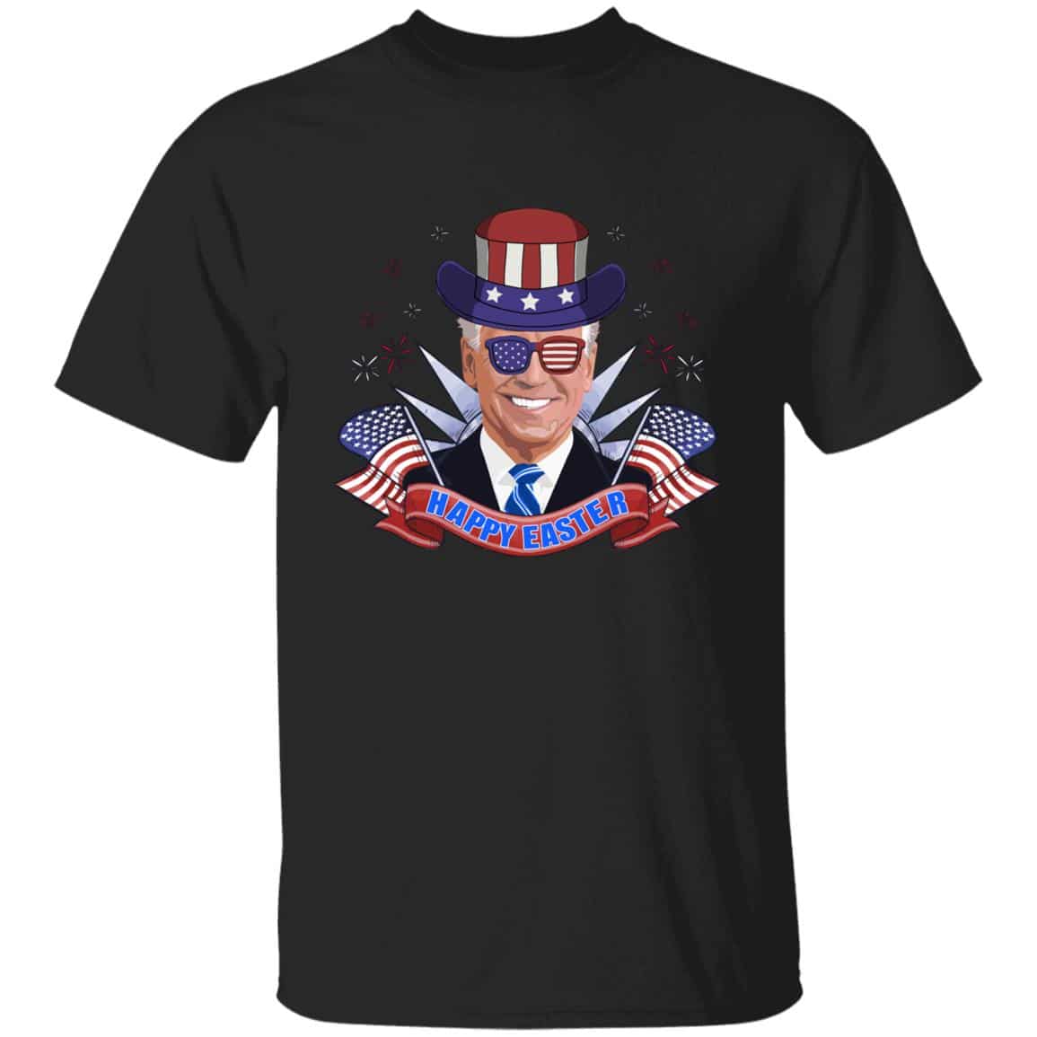 3Th. Happy Easter Biden 4th of july 4, Black, Unisex T-Shirt 3Th. Happy Easter Biden 4th of july 4, Black, Unisex T-Shirt