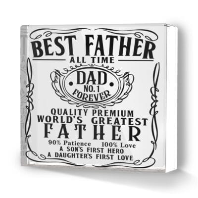 Square Acrylic Plaque