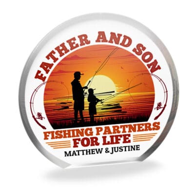 Circle Acrylic Plaque