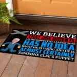 2O. We Believe Doormat Mockup 1