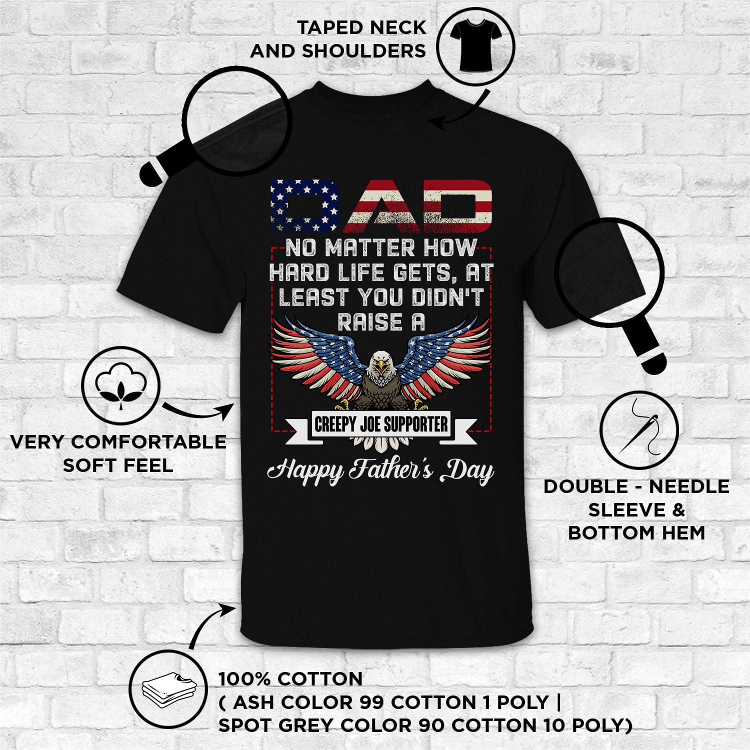 3VT. Dad No Matter Creepy Joe mk feature