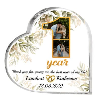 Heart Acrylic Plaque