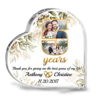 Heart Acrylic Plaque