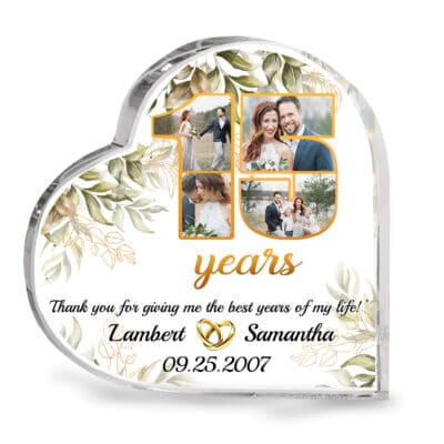 Heart Acrylic Plaque