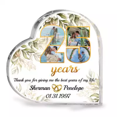 Heart Acrylic Plaque