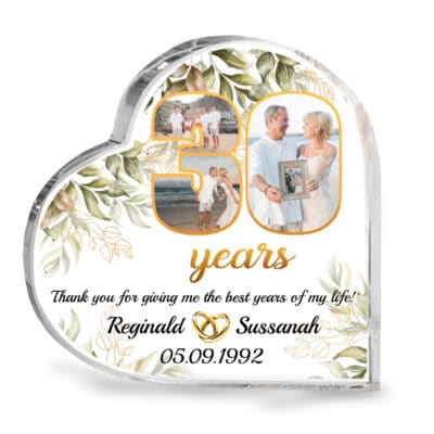 Heart Acrylic Plaque