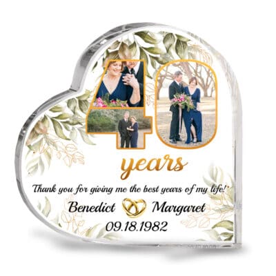 Heart Acrylic Plaque