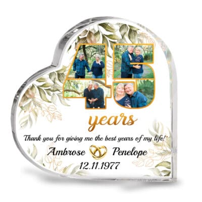 Heart Acrylic Plaque