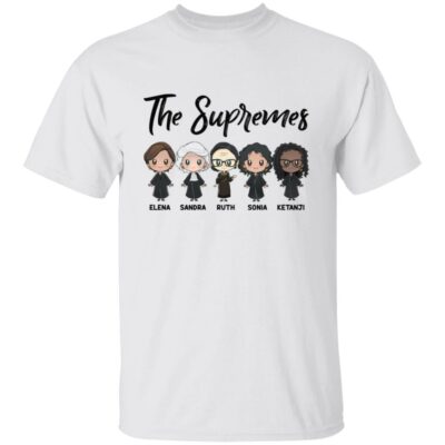 5. The Supremes (20) 3, White, Unisex T-Shirt