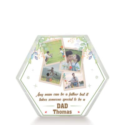 Hexagon Acrylic Plaque