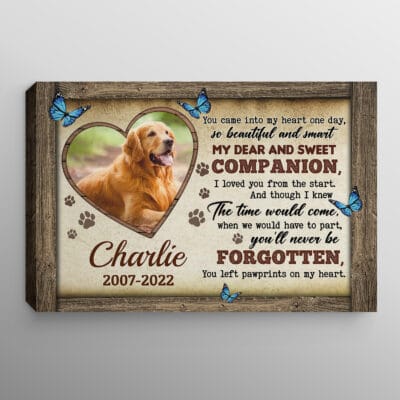 0.75'' Framed Canvas