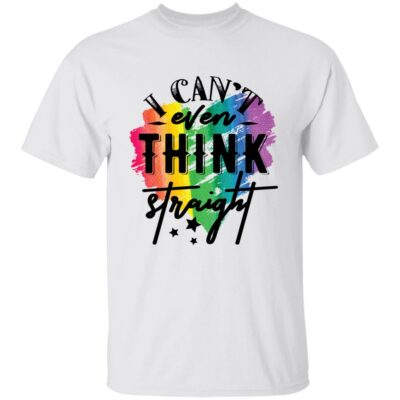 3Th. Can't Even Think Straight-01 4, White, Unisex T-Shirt