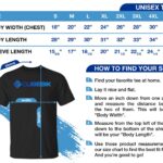 CubeBik Unisex Tee Size Chart