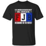 2VT. Eat American 3, Black, Unisex T-Shirt 2VT. Eat American 3, Black, Unisex T-Shirt