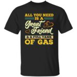 gas, Black, Unisex T-Shirt gas, Black, Unisex T-Shirt
