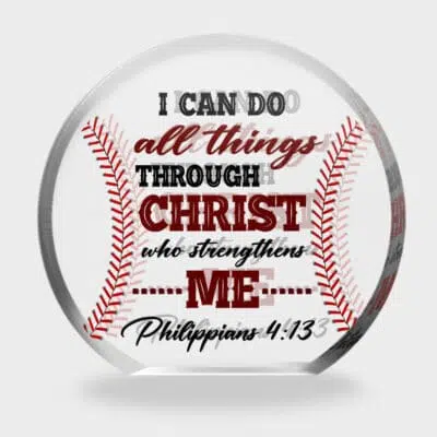 Circle Acrylic Plaque