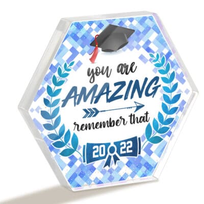 Hexagon Acrylic Plaque